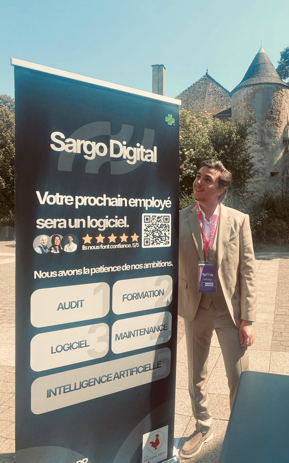 Hugo PATTI, fondateur de Sargo Digital